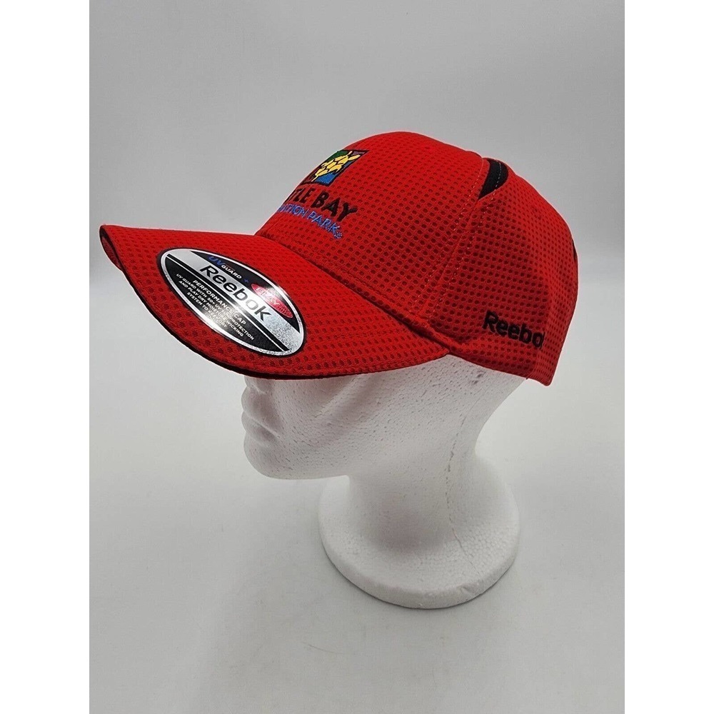Reebok Turtle Bay Exploration Park Cap America Hat Adjustable Red NWT